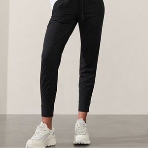 Athleta Attitude Mid Rise Jogger- Black
